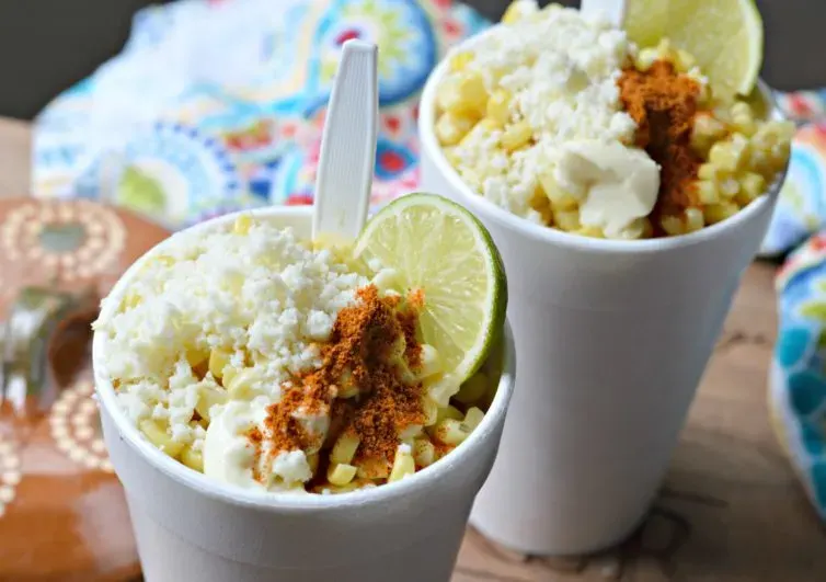 Elotes y esquites