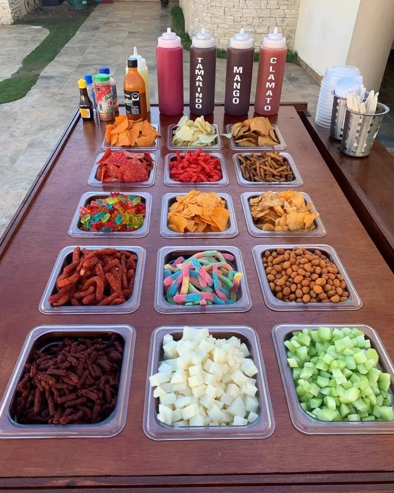 Carrito de snacks